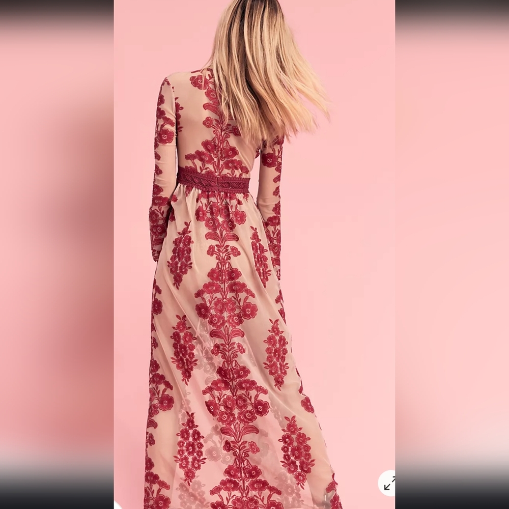 🍋For Love & Lemons Temecula Lace Maxi Dress - Picture 9 of 16
